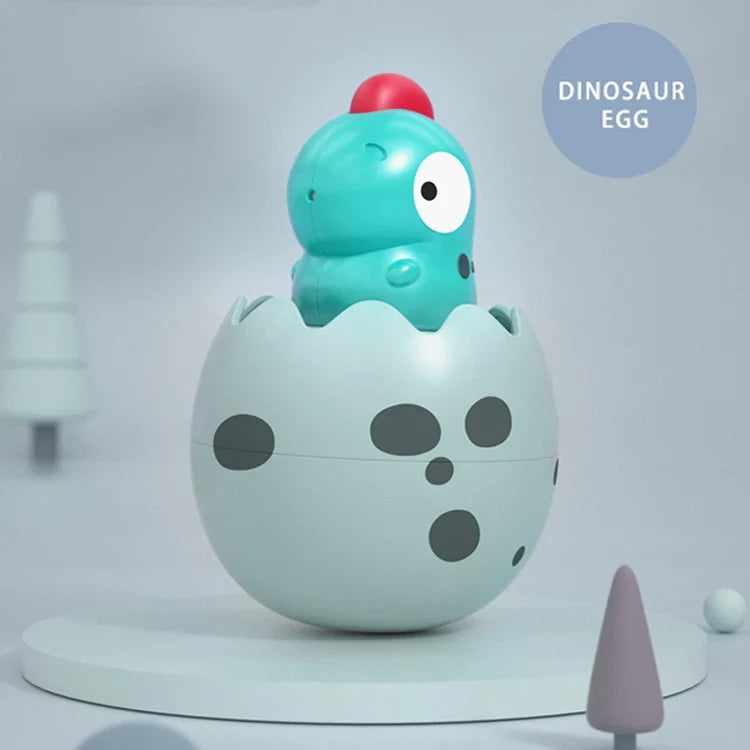Dinosaur Eggshell Bath Spray Toys | Fun Baby Shower Duck Set