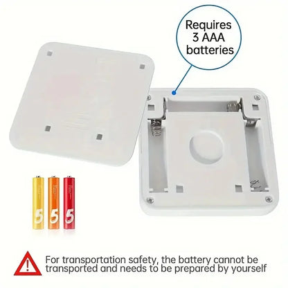 6LED Motion Sensor Night Light | Wireless Battery Operated Puck Lamp for Closet, Stair, Hallway