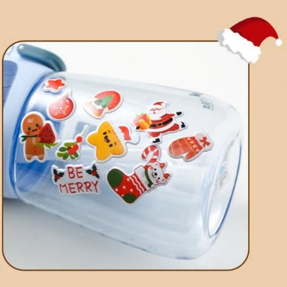 Christmas Bubble Stickers | 3D Holiday Party Decoration Set