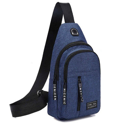 Men's Travel Sling Bag | Multifunctional Crossbody Chest Pack