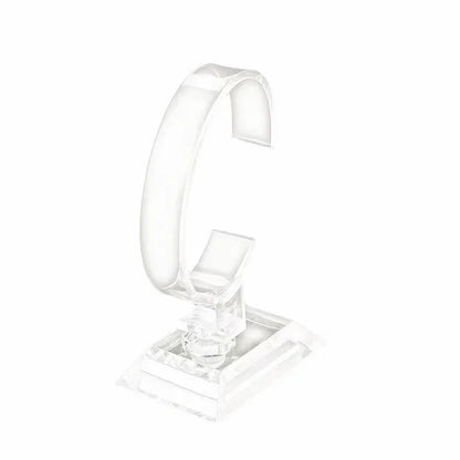 Transparent Watch Display Rack | C-Ring Counter Display for Bracelets