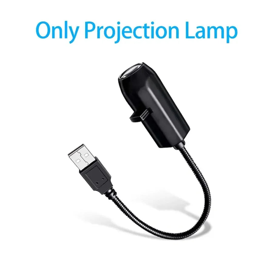 5V USB Plug In Projection Light | Planet Halloween Christmas Ceiling Decoration Lamp