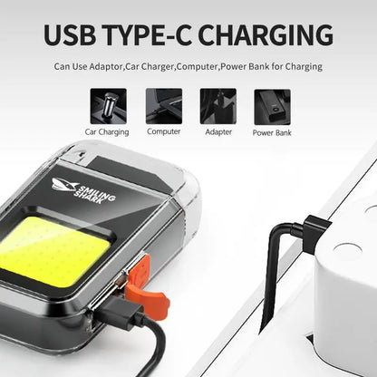Thermal Wire Flashlight | Portable Type-C Rechargeable EDC Light