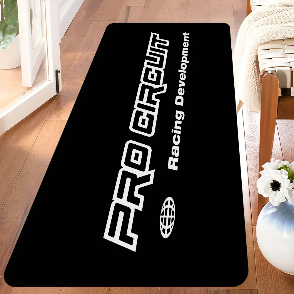 VIKAMA Tapis Long en Flanelle de Qualité Course Décoratif Antidérapant Doux Confortable Insonorisant Chambre Canapé Chevet Tapis Long Décoration Maison