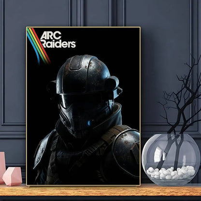 A-Arc R-Raiders Affiche de Jeu Art HD Adhésif Mural Imperméable Décoration Maison Salon Bar