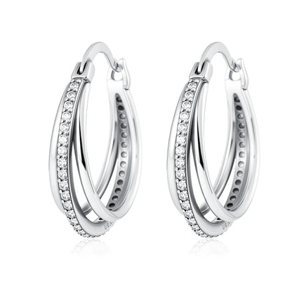 925 Sterling Silver Elephant Cherry Earrings | Sparkling Stud Earrings for Women