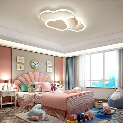 32W LED Ceiling Light | Dimmable Remote Control Cartoon Ceiling Lamp Fixture