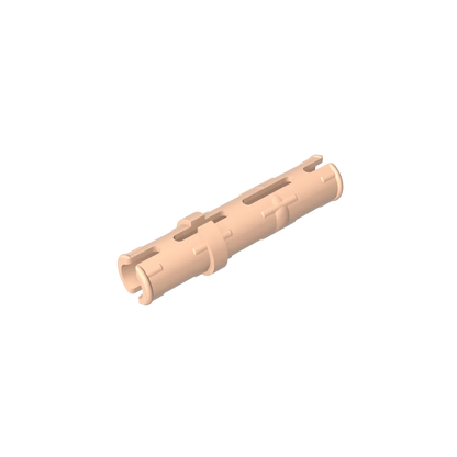 Gobricks GDS-888 Technical Pin 3L with Friction Ridges | Compatible with Lego 6558