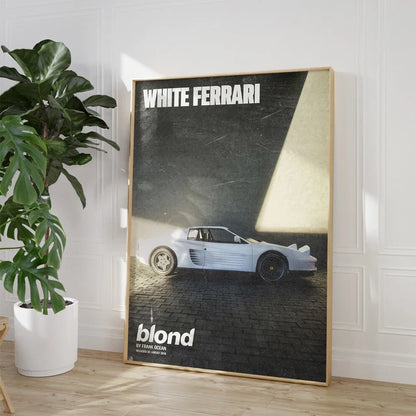 Modern Blond Frank Ocean Hypebeast Rap Fashion Álbum Arte de Pared Lienzo Pintura Pósteres Para Sala de Estar Decoración del Hogar