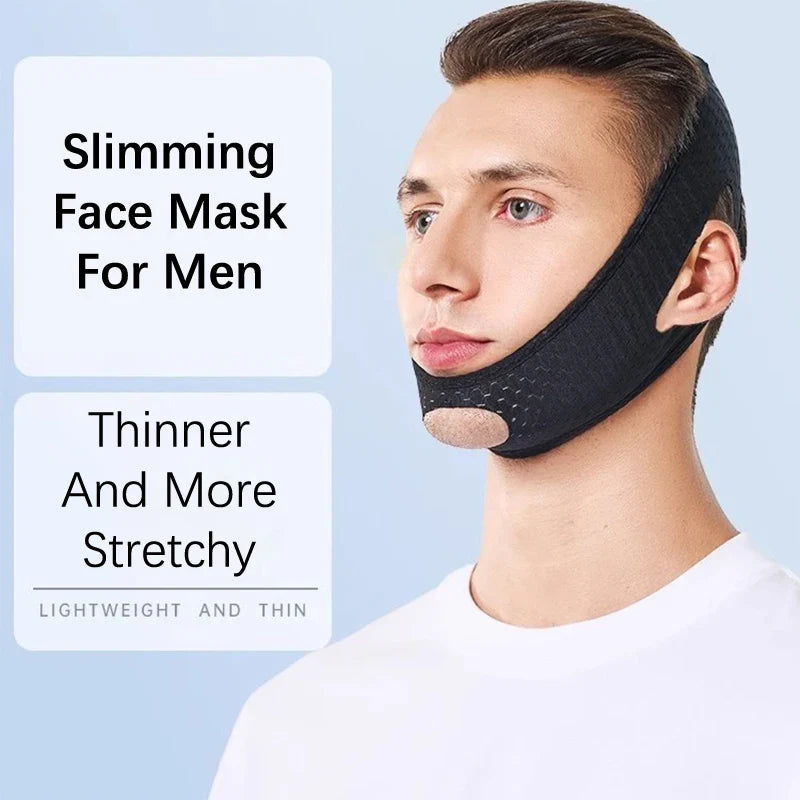 V Visage Shaper Massageur Lifting Anti Rides Rouge Soins Double Menton Bandage Mince Visage Soins Beauté Santé Minceur Pour Homme