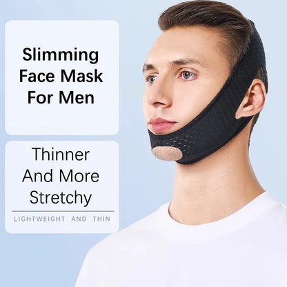 V Visage Shaper Massageur Lifting Anti Rides Rouge Soins Double Menton Bandage Mince Visage Soins Beauté Santé Minceur Pour Homme