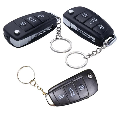 Black Electric Shock Car Key Prank Toy | Funny Trick Gag Gift for Kids and Adults