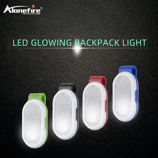 Compact LED Safety Light for Night Running, Hiking, and Walking | Clip-On Emergency Warning Lamp