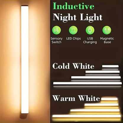 Rechargeable Sensor Night Light | 4 Sizes, 3 Color Modes, Magnetic & No Drill