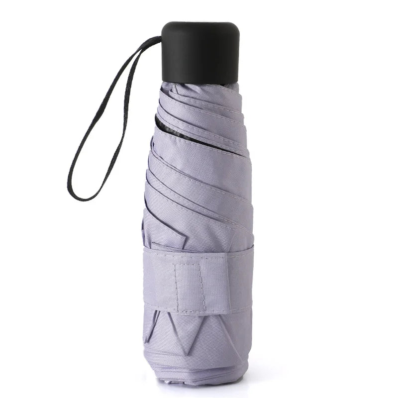 Mini Pocket Travel Umbrella Windproof Automatic Folding Compact Rain Umbrella