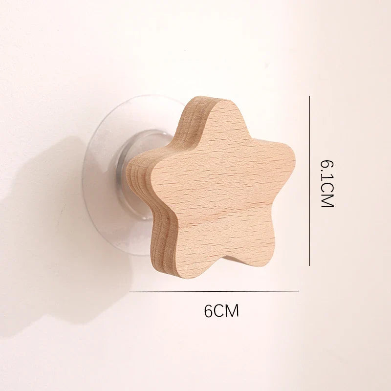 Wooden Animal Hook | Cute Wall Mounted Coat and Key Holder