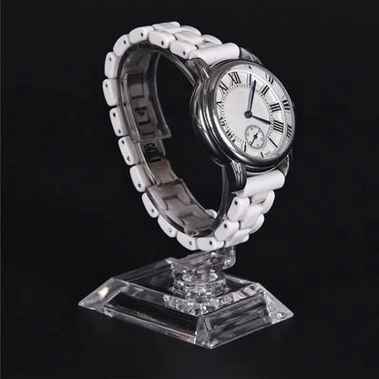 Transparent Watch Display Rack | C-Ring Counter Display for Bracelets