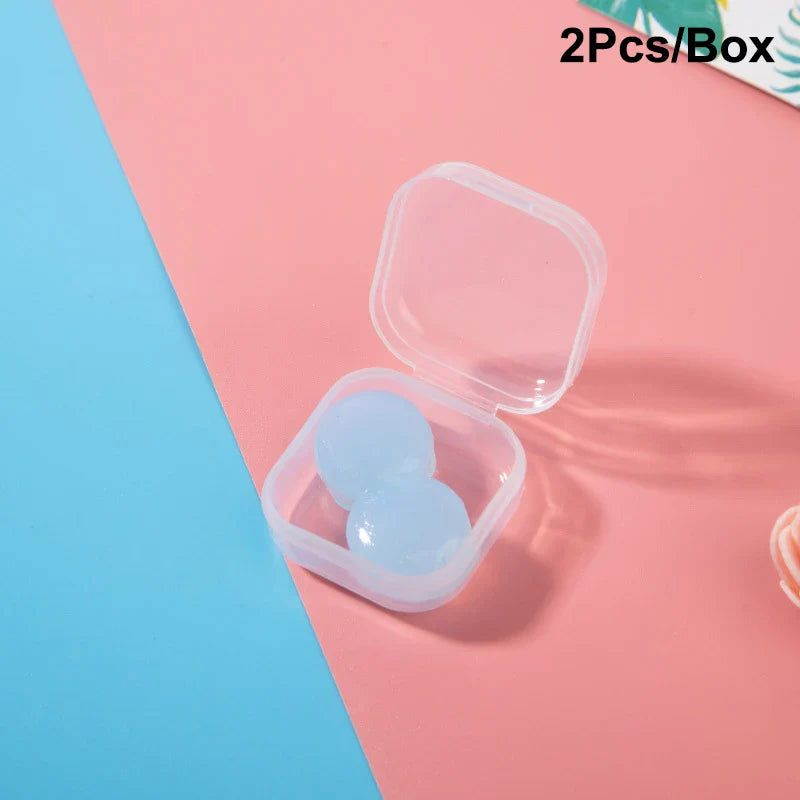 Noise Reduction Swimming Earplugs | Waterproof Silicone Sleep Ear Plugs for Snoring and Sound Insulation