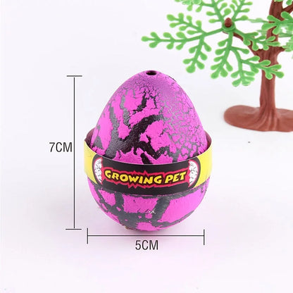 4PCS Magic Hatching Dinosaur Eggs | Water Grow Animal Science Toy