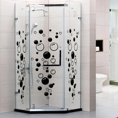Removable Bubble Wall Stickers | Waterproof PVC Decals for Bathroom, Window & Kids Room