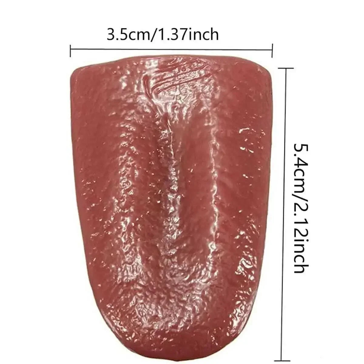 Silicone Fake Tongue Prank Toy | Horror Halloween Gag Gift