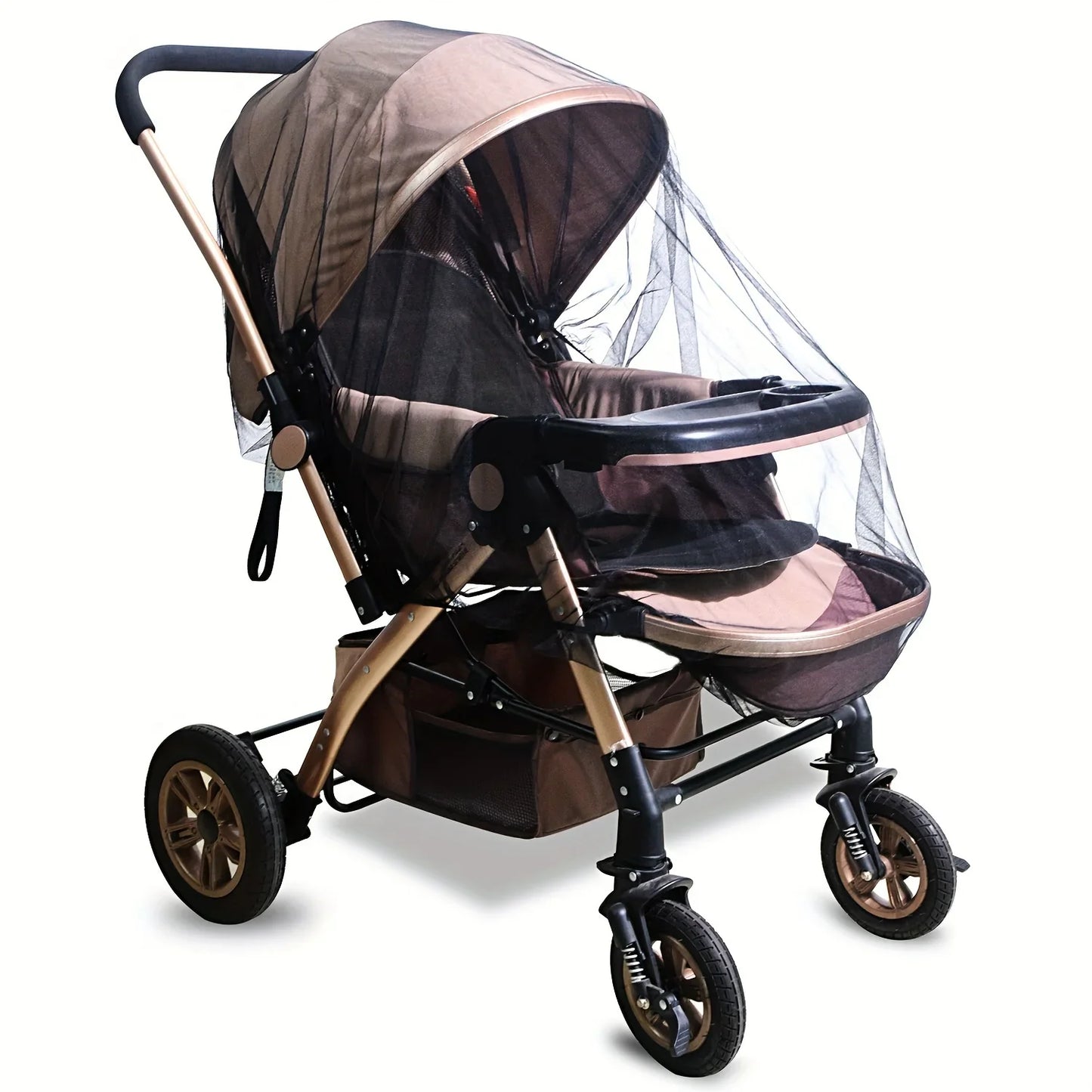 Full Face Baby Stroller Mosquito Net | Breathable Insect Proof Dust Cover