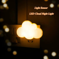 Cloud LED Night Light | Plug-in Cute Night Lamp for Kids and Adults