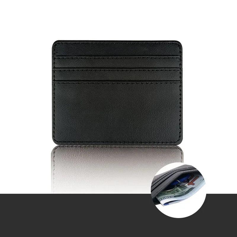 Ultra Thin Mini Card Holder Wallet | Simple RFID Blocking Credit Card Case