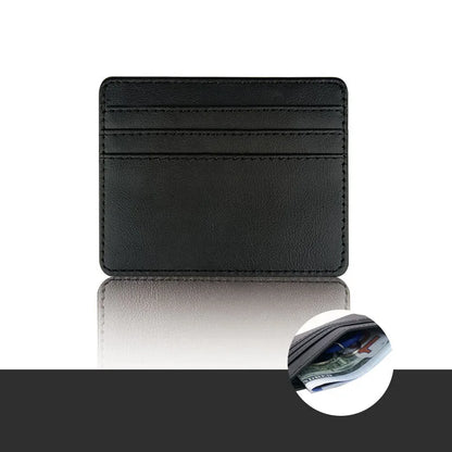 Ultra Thin Mini Card Holder Wallet | Simple Business Credit Card Case for Men and Women