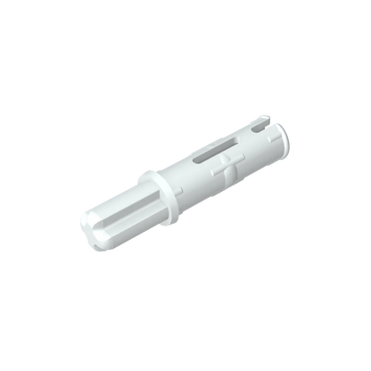 Gobricks GDS-929 Axle Pin 3L with Friction Ridges | Compatible Building Block for Technic