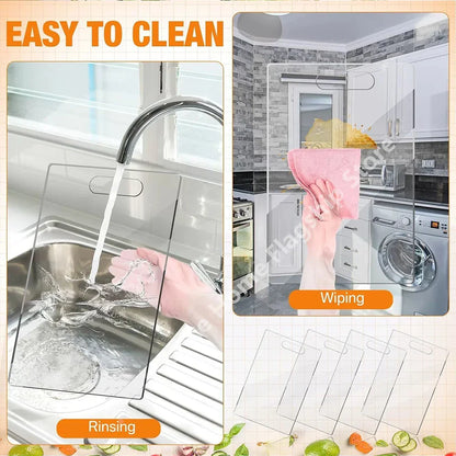 Acrylic Cutting Board Thickness Clear Fruits And Vegetables Anvil Board Household Anti Slip Antimold Cutting Board Kitchen Tools