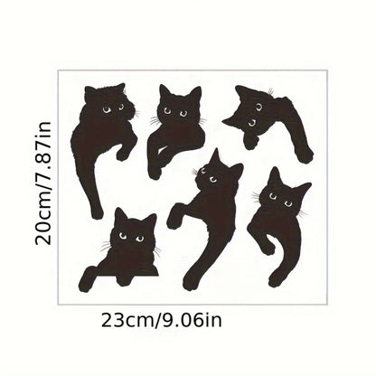 Cat Switch Stickers | Removable Vinyl Decals for Light Switches
