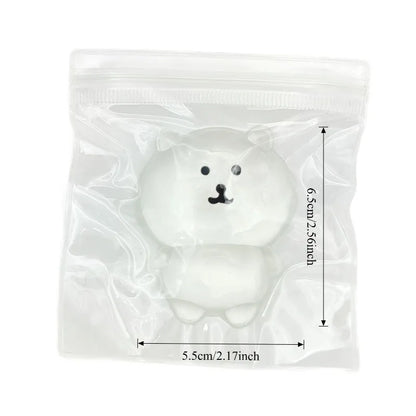 Self-Deprecating Bear Squeeze Toy | Kawaii Fidget Stress Relief Gift