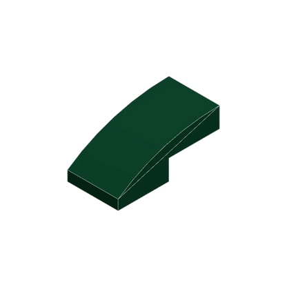 50pcs 11477 Slope Curved 2 x 1 Bricks Bulk | Modular Building Blocks for MOC