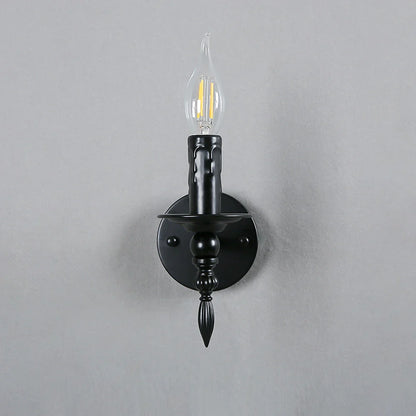 Vintage Industrial Wall Sconce Retro Candle Wall Lamp Bedside Stair Hallway