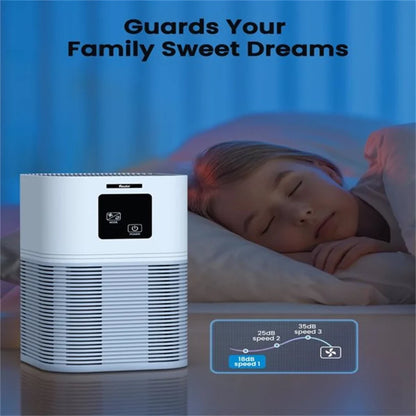 2 in 1 Air Purifier H13 HEPA with Aromatherapy for Allergies Pets Odor