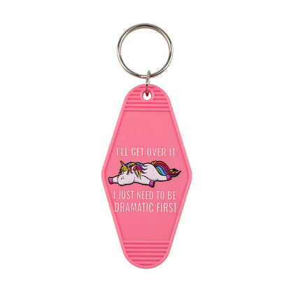 Plastic Key Chain for Keys | Pink Rhombic Key Tag Gift