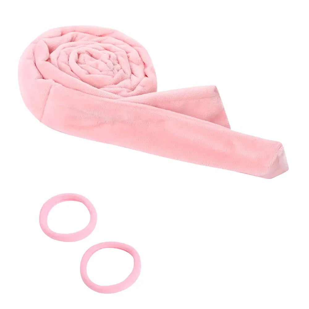 Heatless Curling Rod Headband | No Heat Hair Curler for Sleeping Curls