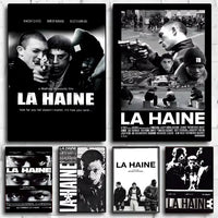 La Haine 1995 Movies Poster HD canvas painting home living room bedroom bar aesthetic decoration