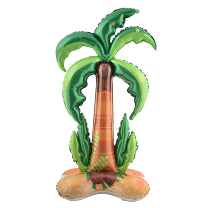 1pc 150cm Stand Coconut Tree Pineapple Balloon | Hawaii Summer Party Decoration