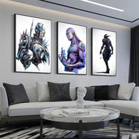 J-JoJo Stand Poster Affiches HD Décoration Maison Chambre Bar Café Art Peinture Murale Image