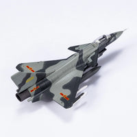 J10 1/144 Scale Metal Model airplane (including base) Scale model Home placement, collection and decoration  Creative gift