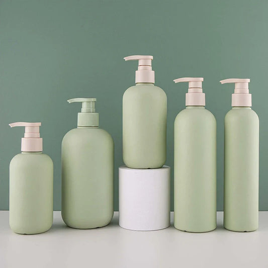 Refillable Foaming Soap Dispenser | Rustproof Plastic Shampoo and Shower Bottle for Kitchen and Bathroom