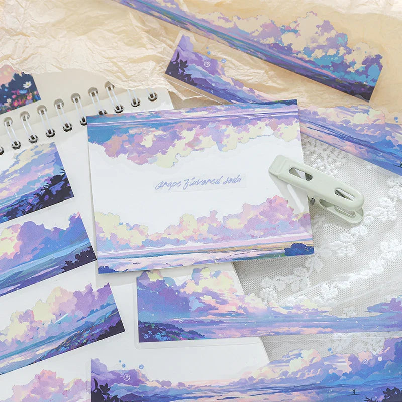 Natural Scenery Sticker Pack | 20 Landscape Stickers for Junk Journal and Scrapbooking