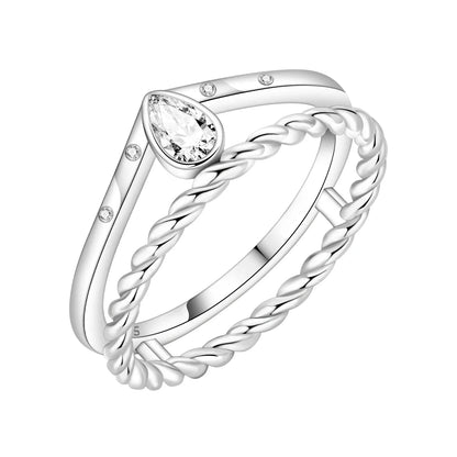 S925 Sterling Silver Forever Ring | Eternal Closed Ring for Women
