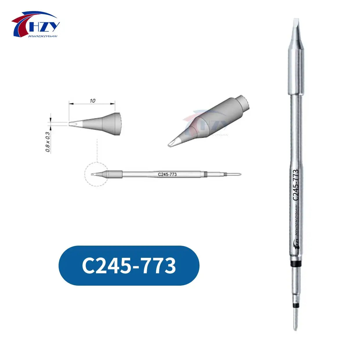 OEM C245 Series Soldering Iron Tips | Universal T245 Handle Soldering Station Tips for Phone Repair