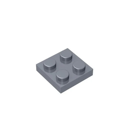 Gobricks Plate 2 x 2 Building Block | Compatible with Lego 3022