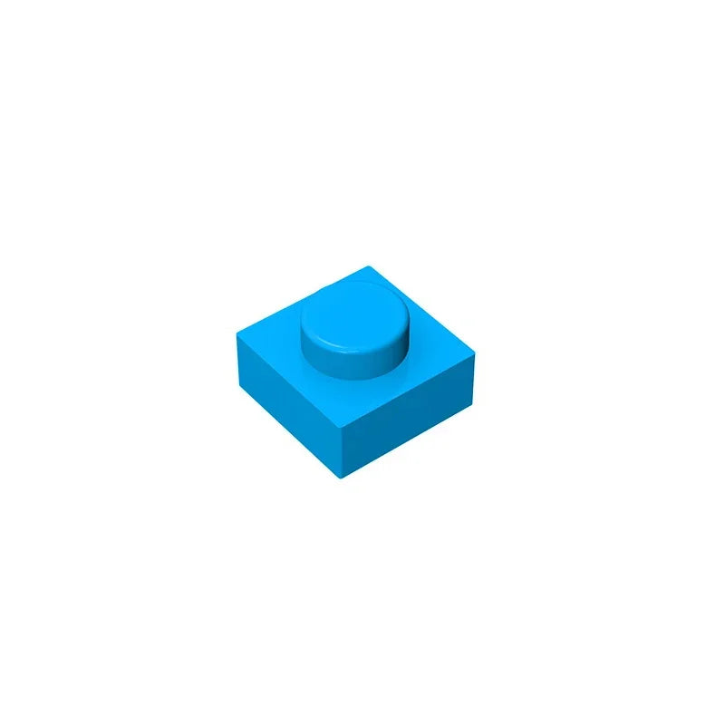 Gobricks GDS-501 Plate 1 x 1 | Compatible Building Block for Creative Builds