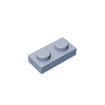 Gobricks Plate 1 x 2 Building Blocks 6225 Pieces | Compatible with Lego 3023