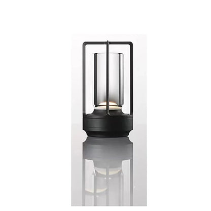 LED Crystal Table Lamp Touch Dimmable Rechargeable Bedside Night Light Decor